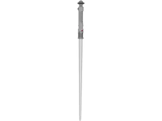 Obiwan Kenobi Sword - Star Wars 3D Model preview
