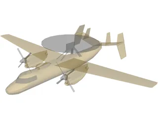 AWACS 3D Model preview