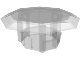 Stand 3D Model preview