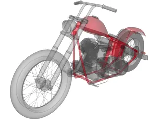 Pan Chopper 3D Model preview