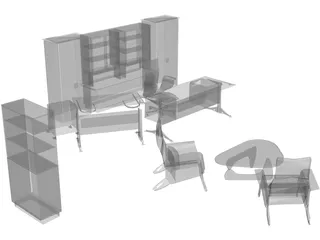 Room Interior 3D Model preview