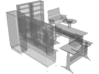 Room Interior 3D Model preview