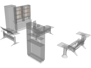 Room Interior 3D Model preview