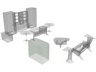 Room Interior 3D Model preview