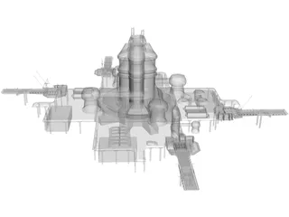 SF Base 3D Model preview