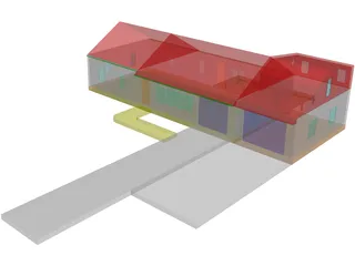 House 3D Model preview