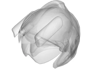 JSF Helmet 3D Model preview