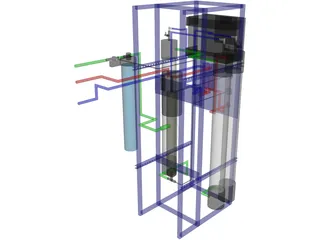 Reverse Osmosis Machine (FDA Approved) 3D Model preview