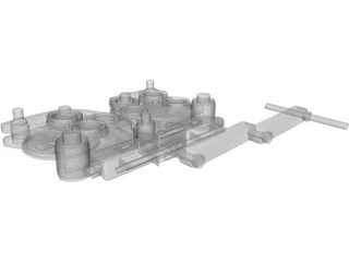 Phoropter 3D Model preview