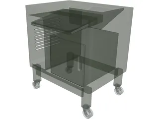 Cart 3D Model preview