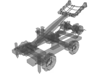 Catapult 3D Model preview