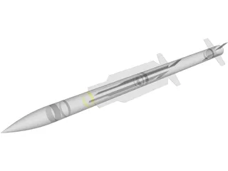 RIM-67 SM-2 Standard Missile 3D Model preview