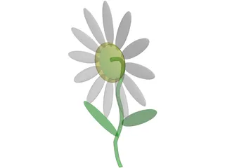 Sunflower 3D Model preview