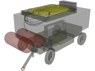 USAF Dash 60 (Power Unit) 3D Model preview