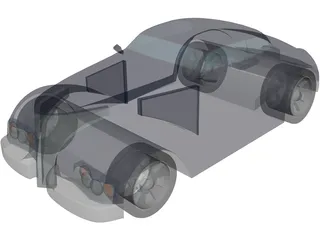 Switchblade 3D Model preview