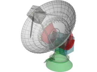 Cosmo Aerial 3D Model preview