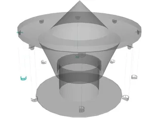 Carrousel 3D Model preview