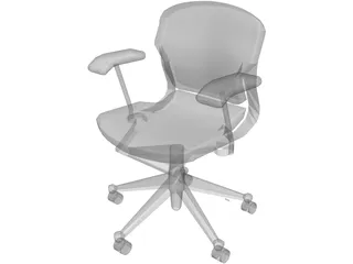 Chair Hermann Miller 3D Model preview