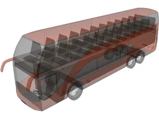 Bus 3D Model preview