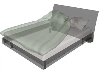 Bed 3D Model preview