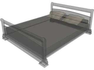 Bed 3D Model preview