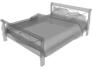 Bed Jean 3D Model preview