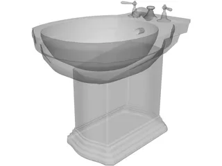 Bidet 3D Model preview