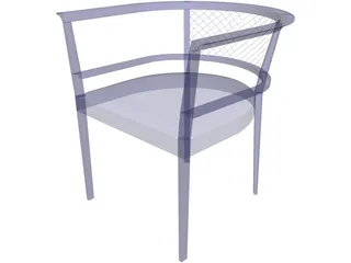 Chair S3D-1117 3D Model preview