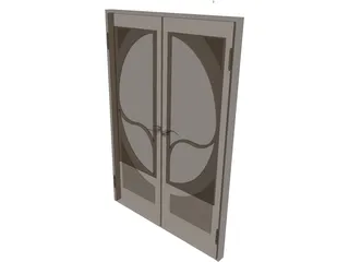 Door Laguna 3D Model preview