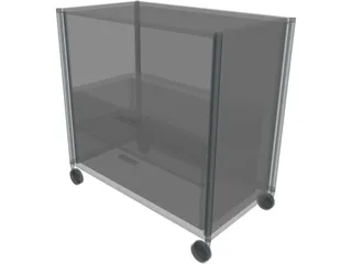 Closet 3D Model preview