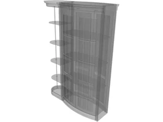 Glass Case 3D Model preview
