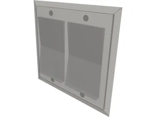 Light Switch 3D Model preview