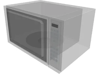 Microwave 3D Model preview