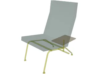 Multiplicity Easychair 3D Model preview