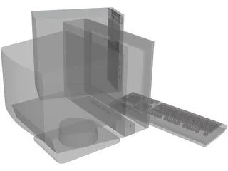 PC 3D Model preview