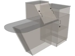 Reseption 3D Model preview