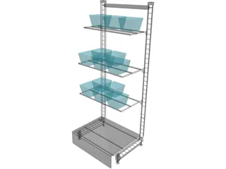 Stand 3D Model preview