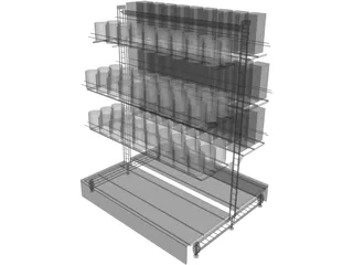 Stand 3D Model preview