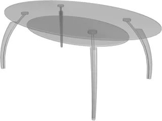 Table 3D Model preview