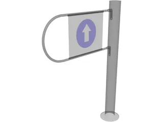 Turniket 3D Model preview