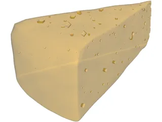 Cheese 3D Model preview