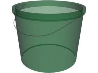Pail 3D Model preview