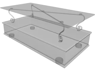 Table Odium 3D Model preview