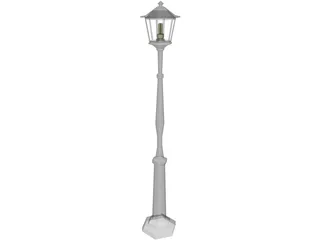 Streetlamp 3D Model preview