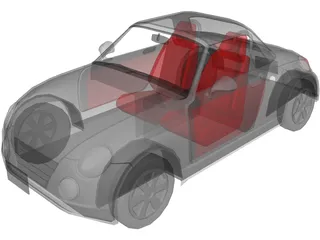 Daihatsu Copen 3D Model preview