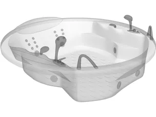 Bath 3D Model preview