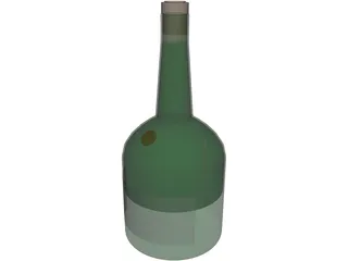 Bottle 3D Model preview