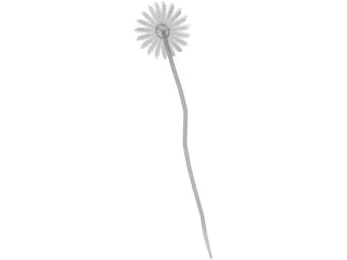 Flower 3D Model preview