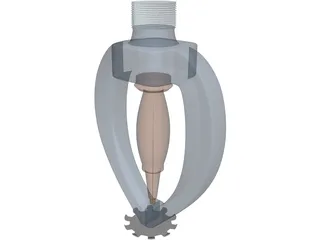 Sprinkler 3D Model preview