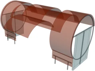 Station 3D Model preview